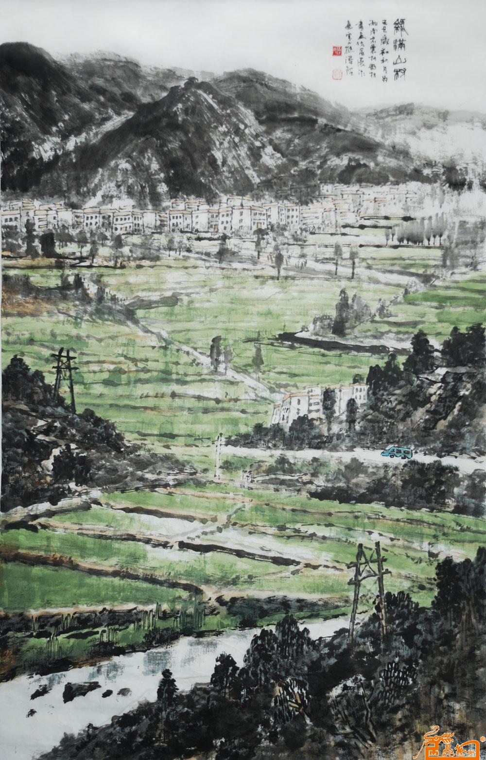 绿满山村