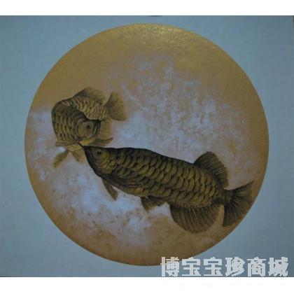 李紫玉 金龙鱼 类别: 中国画/年画/民间美术